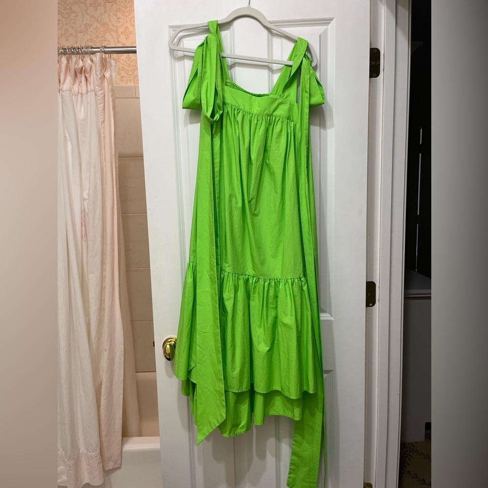 Christopher John Rogers x Target lime green dress